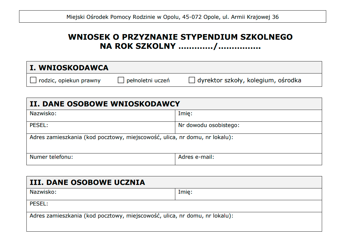 stypendium